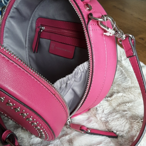 INC Rilie Crossbody Bag BARBIE PINK, NWT - Picture 8 of 14